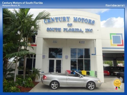 2004 volvo c70 convertible 2.3l l5 turbo auto 1 owner low mileage