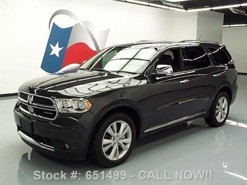 2011 dodge durango crew hemi nav 7-pass 20&#034; wheels 13k texas direct auto