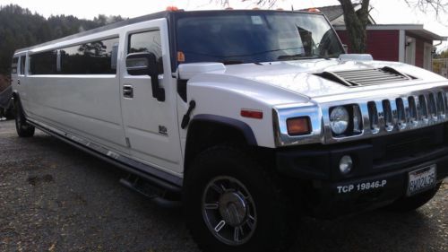 2006 hummer h2, 20 passengers