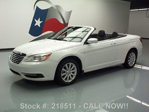 2012 chrysler 200 touring convertible cruise ctrl 32k texas direct auto