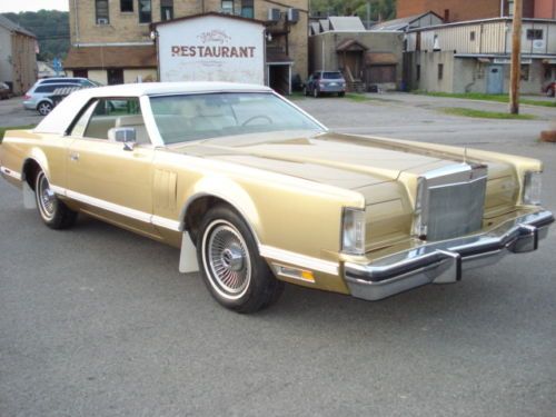 1979 lincoln mark v base coupe 2-door 6.6l