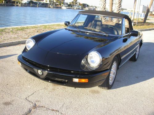 1993 alfa romeo spider veloce convertible 2-door 2.0l