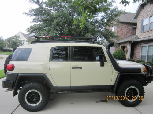 2010 toyota fj cruiser trail teams no reserve nav dvd winch snorkel highlift