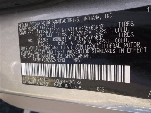 Limited SUV 4.7L 4X4 DVD REAR ENTERTAINMENT CLEAN CARFAX LEATHER 4X4 SUNROOF, image 54