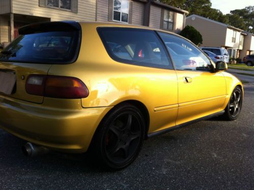 Honda civic hatchback 93