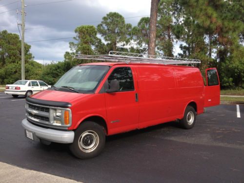 1997 chevy 3500 express cargo/work van