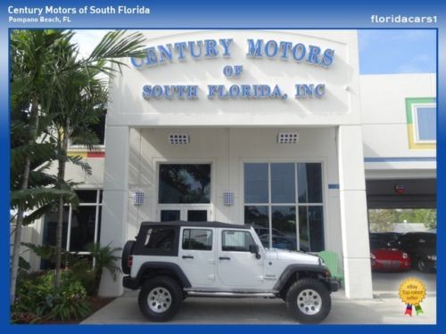 2012 jeep wrangler unlimited sport 5,409 miles 4 door 4x4 1-owner