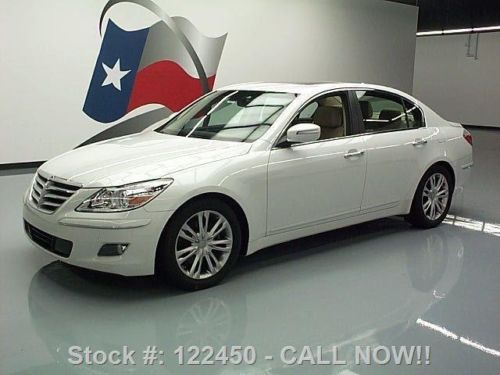 2011 hyundai genesis v6 premium tech sunroof nav 35k mi texas direct auto