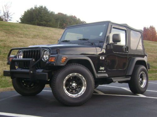 CLEAN 2006 JEEP WRANGLER X 4X4 AUTO SONY AM/FM/CD ALLOYS 4WD EXCELLENT CONDITION, image 2