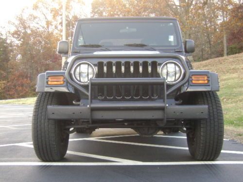 CLEAN 2006 JEEP WRANGLER X 4X4 AUTO SONY AM/FM/CD ALLOYS 4WD EXCELLENT CONDITION, image 4