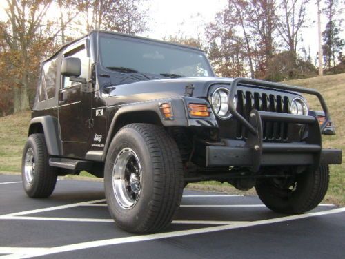 CLEAN 2006 JEEP WRANGLER X 4X4 AUTO SONY AM/FM/CD ALLOYS 4WD EXCELLENT CONDITION, image 5