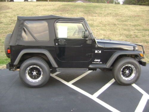 CLEAN 2006 JEEP WRANGLER X 4X4 AUTO SONY AM/FM/CD ALLOYS 4WD EXCELLENT CONDITION, image 6