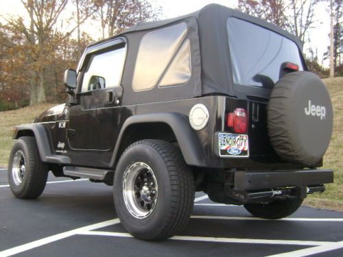 CLEAN 2006 JEEP WRANGLER X 4X4 AUTO SONY AM/FM/CD ALLOYS 4WD EXCELLENT CONDITION, image 9