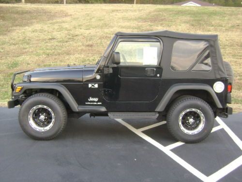 CLEAN 2006 JEEP WRANGLER X 4X4 AUTO SONY AM/FM/CD ALLOYS 4WD EXCELLENT CONDITION, image 10