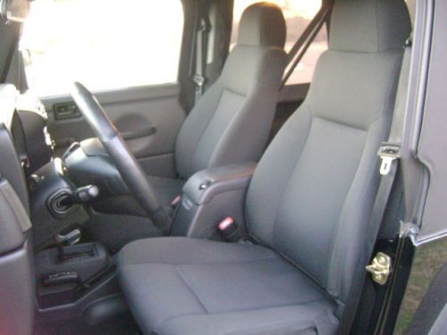 CLEAN 2006 JEEP WRANGLER X 4X4 AUTO SONY AM/FM/CD ALLOYS 4WD EXCELLENT CONDITION, image 24