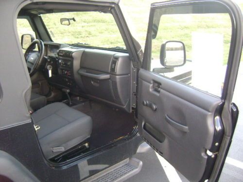 CLEAN 2006 JEEP WRANGLER X 4X4 AUTO SONY AM/FM/CD ALLOYS 4WD EXCELLENT CONDITION, image 36