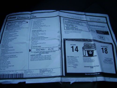 CLEAN 2006 JEEP WRANGLER X 4X4 AUTO SONY AM/FM/CD ALLOYS 4WD EXCELLENT CONDITION, image 55