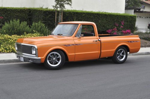 CHEVY C10 FLEETSIDE SHORT WIDE RESTO MOD FRESH RESTORE WOOD BED COLD AC, US $19,900.00, image 2