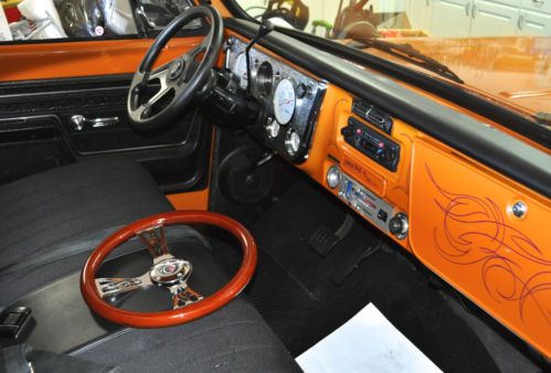 CHEVY C10 FLEETSIDE SHORT WIDE RESTO MOD FRESH RESTORE WOOD BED COLD AC, US $19,900.00, image 6