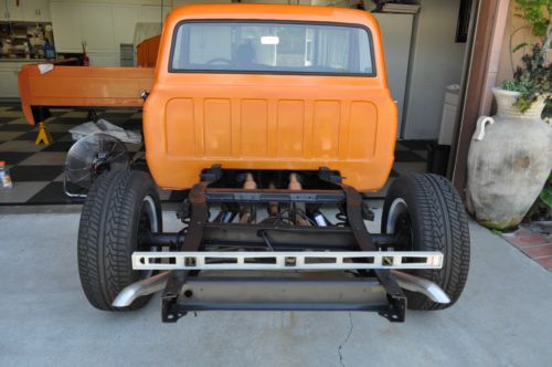 CHEVY C10 FLEETSIDE SHORT WIDE RESTO MOD FRESH RESTORE WOOD BED COLD AC, US $19,900.00, image 7