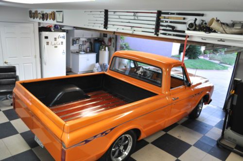CHEVY C10 FLEETSIDE SHORT WIDE RESTO MOD FRESH RESTORE WOOD BED COLD AC, US $19,900.00, image 11