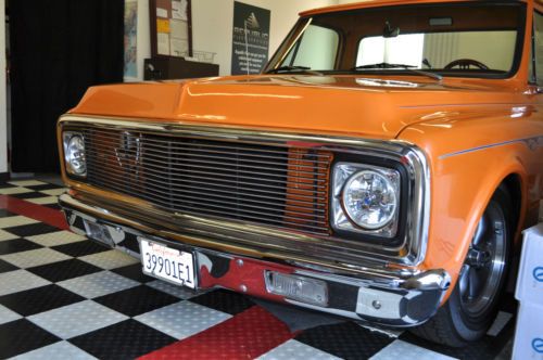 CHEVY C10 FLEETSIDE SHORT WIDE RESTO MOD FRESH RESTORE WOOD BED COLD AC, US $19,900.00, image 16