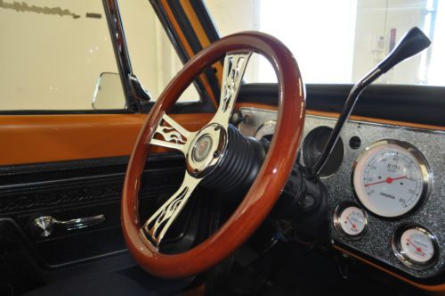 CHEVY C10 FLEETSIDE SHORT WIDE RESTO MOD FRESH RESTORE WOOD BED COLD AC, US $19,900.00, image 21