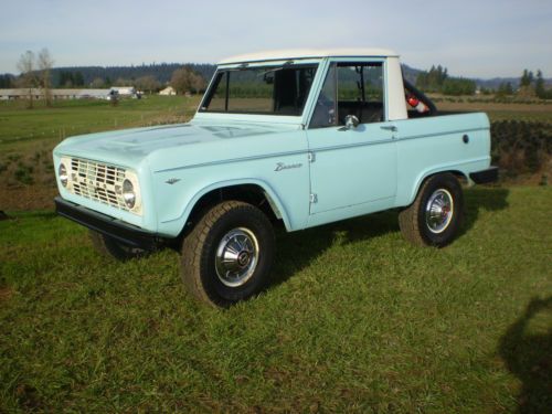 Early bronco (66) uncut u14 halfcab