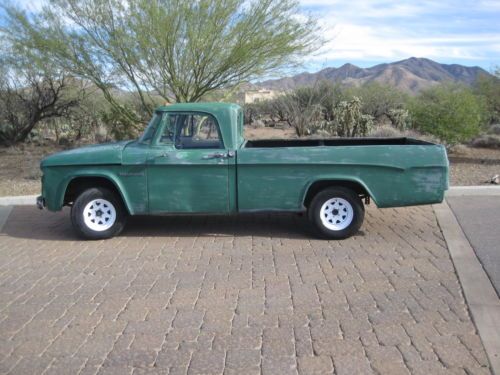 1962 dodge d100 sweptline truck  hot rod