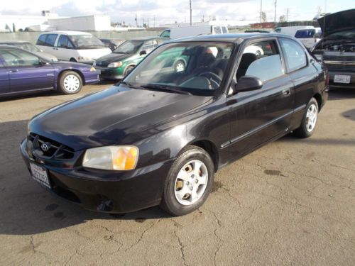 2000 hyundai accent, no reserve