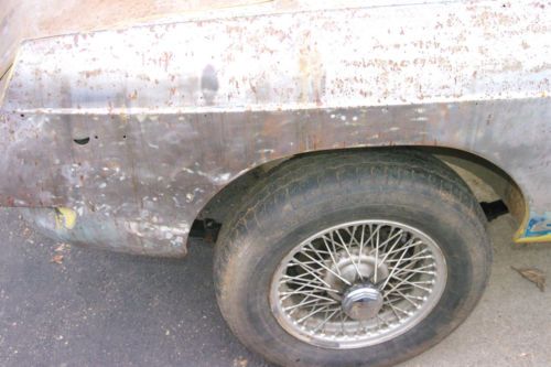 1973 MGB MG B roadster/tourer NO SURPRISES!! Needs complete restoration, image 13