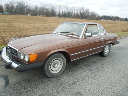 1978 mercedes benz 450 sl coupe super clean!!!