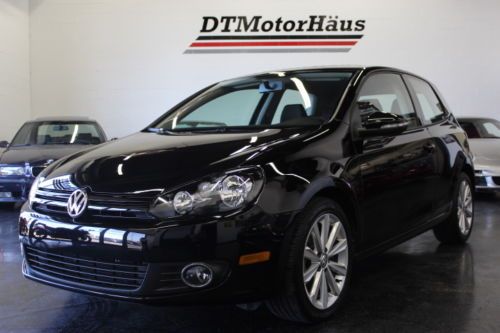 2013 volkswagen golf tdi, 6 speed-manual,1 owner turbo diesel !!! no reserve !!!