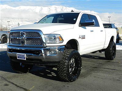Dodge ram mega cab cummins diesel laramie 4x4 custom new lift wheels tires nav