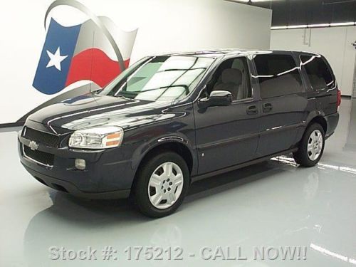 2008 chevy uplander 3.9l v6 7-pass third row only 61k texas direct auto