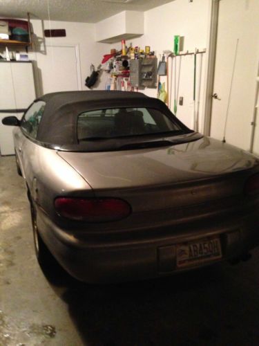 1999 chrysler sebring jxi convertible 2-door 2.5l