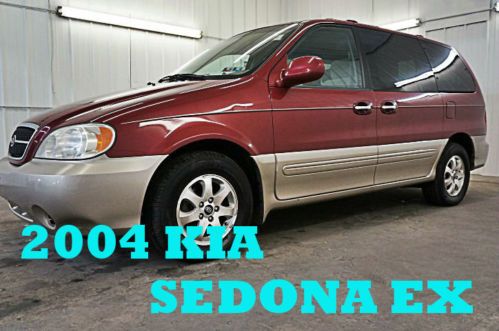 2004 kia sedona ex low miles great condition one owner like new wow!!!