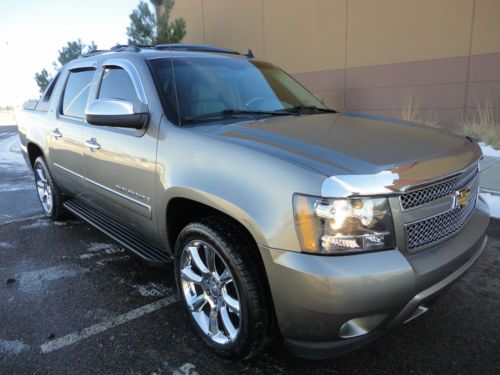 2009 chevy avalanche ltz-2 dvd&#039;s-nav-backup cam  22&#034;tires-warranty free shipping