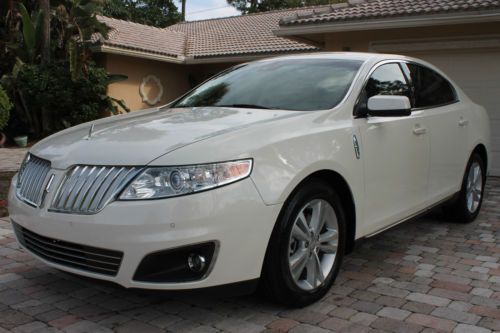 2009 lincoln mks-1-owner-like new--fla-kept&amp;garaged-dealer serviced-extra clean