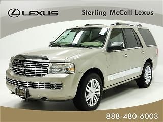 08 navigation sunroof rear cam climate seats 1 owner leather 3rd row