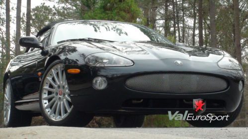 Pristine 05 xkr ebony/cashmere 20&#034; sepang 2 owner all records free ship w/ bin!
