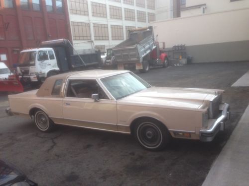 1981 lincoln town coupe continental  town car towncoupe