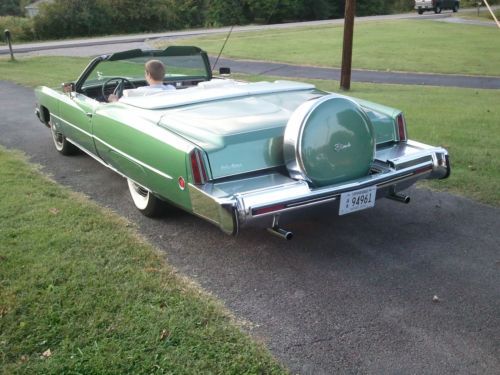 1973 cadillac eldorado convertible 2-door 8.2l