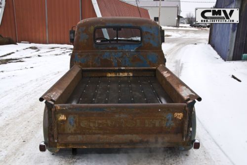 1953 bagged chevy pickup 3100 air ride air lift slammed patina hot rat rod 47 54, image 17