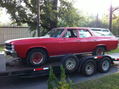 1971 chevy chevelle nomad wagon