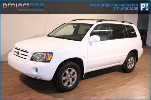 06 highlander white 27k miles v6 4wd