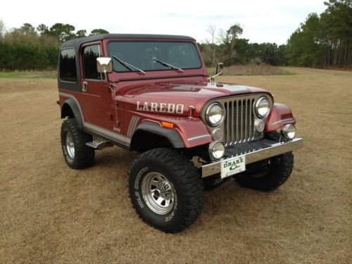 1986 jeep cj7 laredo sport utility 2-door 4.2l