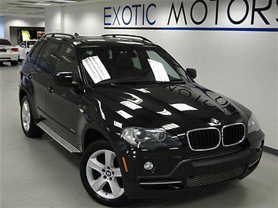 2008 bmw x5 3.0si awd! nav rear-cam pano 3rd-row pdc running-board xenon 19&#034;whls