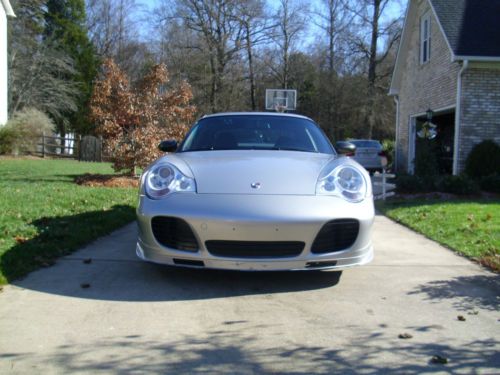 2003 Porsche 911 C4S HRE Wheels FabSpeed Exhaust Brilliant Silver, US $40,000.00, image 3