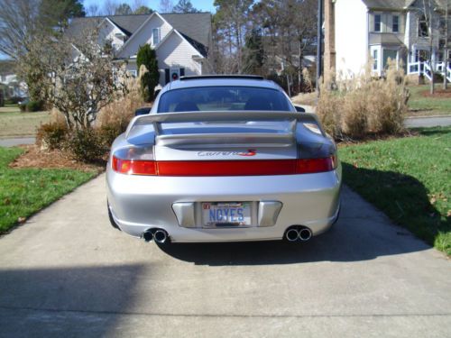 2003 Porsche 911 C4S HRE Wheels FabSpeed Exhaust Brilliant Silver, US $40,000.00, image 5